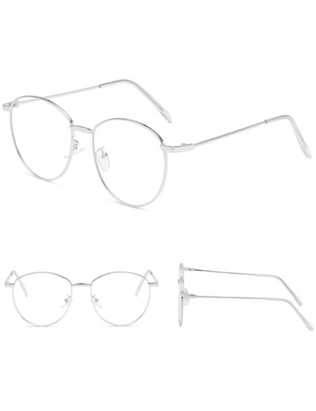 Rectangular Sunglasses Personality Glasses Fashion - H - CD18UCDZAT8 $14.29