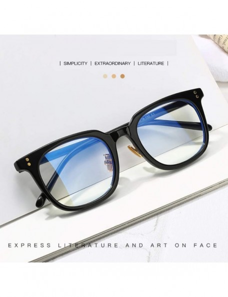 Round Blue Light Blocking Glasses Men Women Vintage Round glasses Computer Reading Glasses for Anti Eyestrain - 3 - C51938ID3...