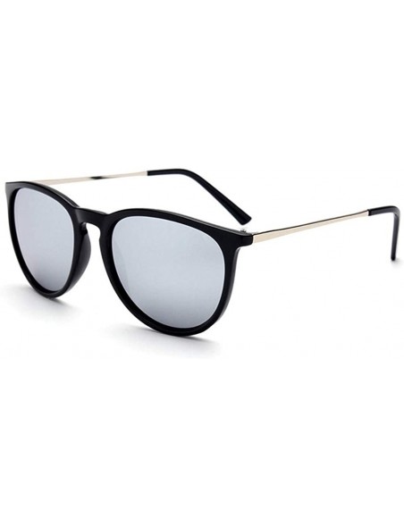 Round Round Sunglasses Women Men Sun Glasses for Women Mirror Sunglasses - N0-5 - C718WZSU9YK $27.24