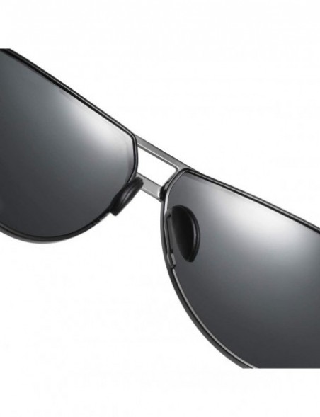 Wrap Polarized 80's Retro Classic Trendy Stylish Sunglasses for Men Women - B - CY198NZHU5G $17.95