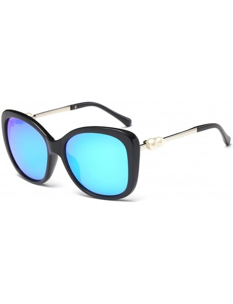 Goggle Courtney Sunglasses - Blue - C218WQ6A6E5 $19.70