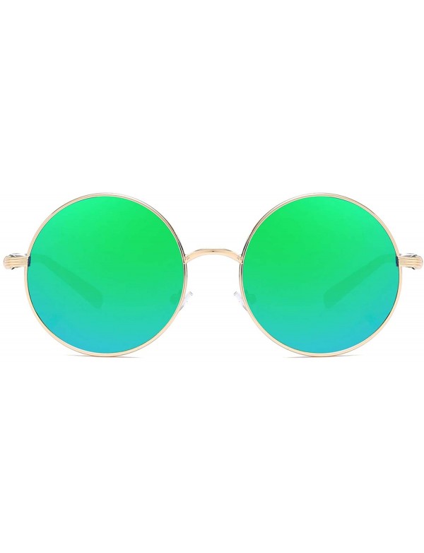Wrap Ladies Glasses Retro Fashion Sunglasses anti-UV Non-Polarized Glasses - Green - C818AGWNSW9 $10.85