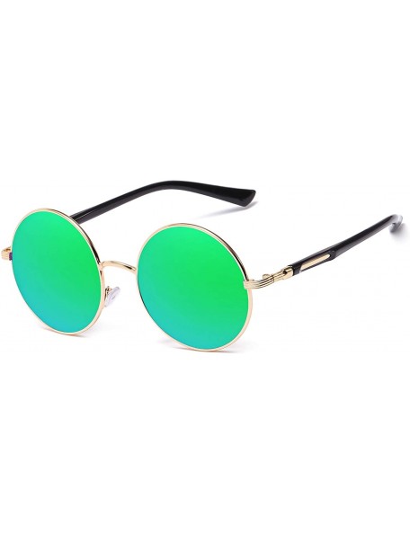 Wrap Ladies Glasses Retro Fashion Sunglasses anti-UV Non-Polarized Glasses - Green - C818AGWNSW9 $10.85