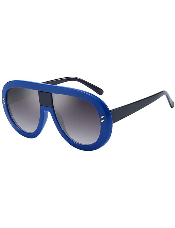 Sport Sunglasses Sport Eye Glasses Biking Eyewear Driver Eyeglasses - Blue - CT18QICGXRA $11.94