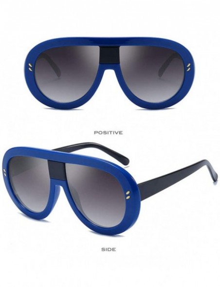 Sport Sunglasses Sport Eye Glasses Biking Eyewear Driver Eyeglasses - Blue - CT18QICGXRA $11.94