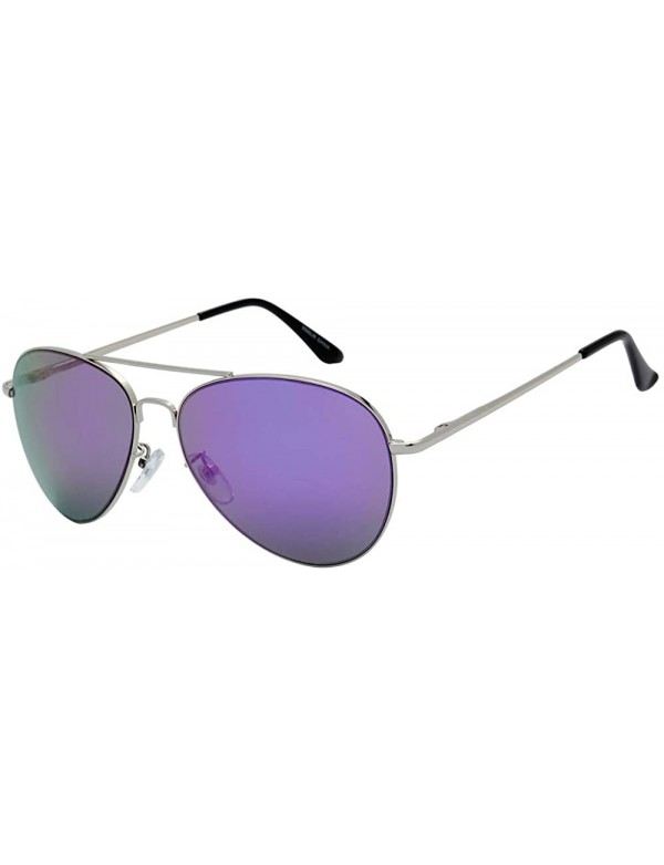 Aviator Retro Vintage Fashion Collection"Off Shore" - Purple - CN18ODNWXC5 $11.11