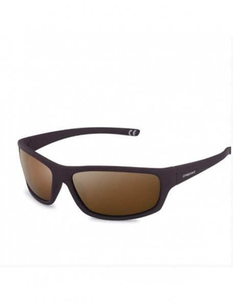 Goggle Optical Brand Design New Polarized Sunglasses Men Fashion Male Eyewear Sun Glasses Travel Fishing C03 Brown Brown - CV...