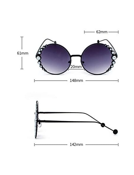 Round Round Fashion Sunglases Stylish Eyeglasses for Driving-City Walking-Travel- Holiday-Outdoor Activites UV400 - CC18X69T2...