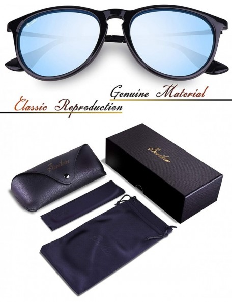 Oversized Polarized Sunglasses For Women Round Style 100% UV400 Protection TR90 Frame - C818U86MM98 $18.15