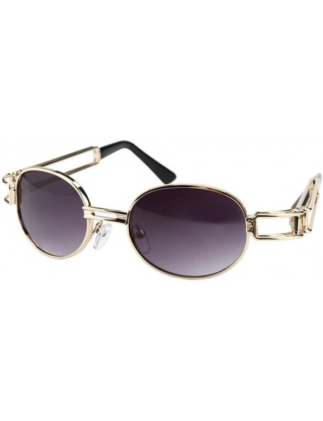 Semi-rimless Men Women Vintage Square Mirrored Sunglasses Eyewear Outdoor Sports UV Protection Glasses - B - CZ18OM5EK5L $12.80