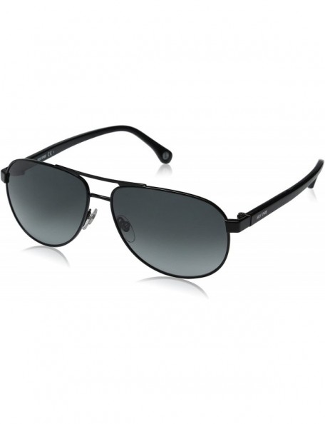 Aviator Men's Morton Aviator Sunglasses - Black - CN11ONKUQ8V $41.29