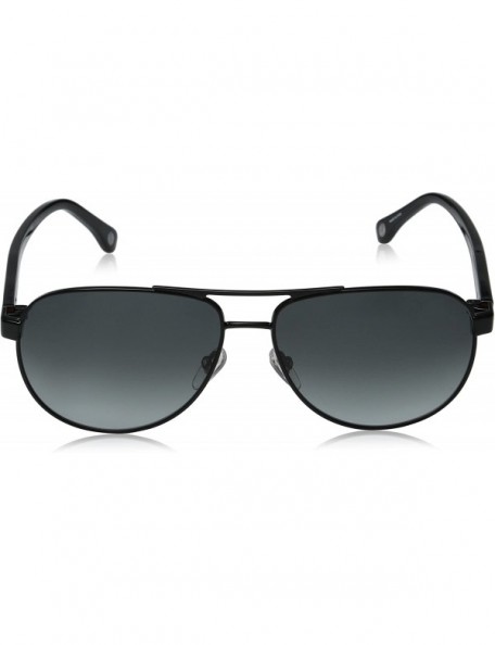 Aviator Men's Morton Aviator Sunglasses - Black - CN11ONKUQ8V $41.29