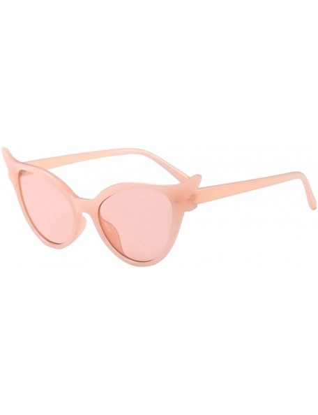 Cat Eye Sunglasses Goggles Vintage Sunglasses Eyewear - A - CG194KHKMYY $8.67