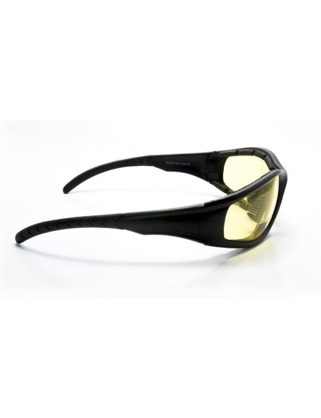 Wrap Sunglasses Motorcycle Wrap Around FLORIDA GLASSES - Yellow - CR180SKWY8Y $23.11