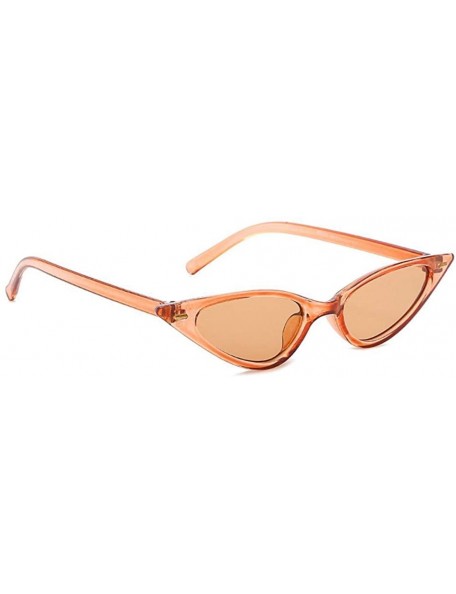 Sport New Small Box New Sunglasses New Fashion Rice Nail Sunglasses Cross-Section Drop-Shaped Sunglasses - CA18T2ILA7X $15.30