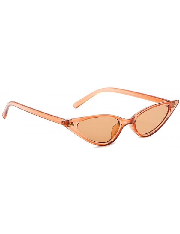 Sport New Small Box New Sunglasses New Fashion Rice Nail Sunglasses Cross-Section Drop-Shaped Sunglasses - CA18T2ILA7X $15.30