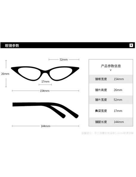 Sport New Small Box New Sunglasses New Fashion Rice Nail Sunglasses Cross-Section Drop-Shaped Sunglasses - CA18T2ILA7X $15.30