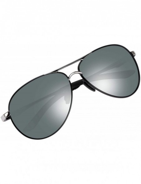 Sport Polarized Photochromic Sports Sunglasses For Men UV Protection Driving Glasses - CV18U9DX3WG $21.98