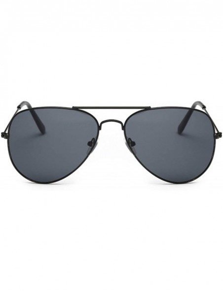 Rimless Aviation Sunglasses Women Brand Designer Mirror Retro Sun Glasses Pilot Vintage Female - Silver Silver - C9198A72CIQ ...