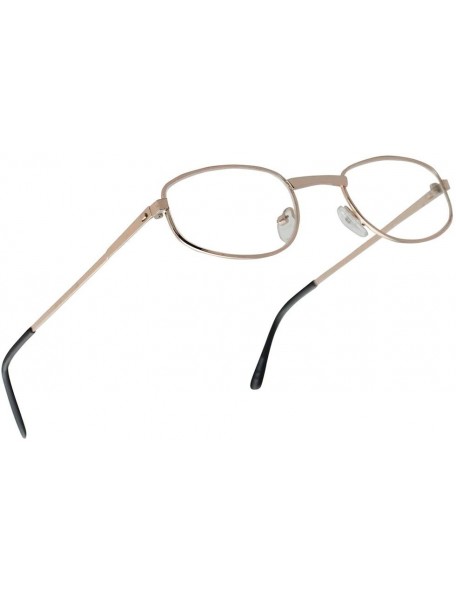 Round Classic Nearsighted Distance Negative Strengths - Gold Frame - CP18R6WG4T7 $15.21