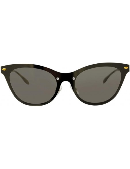 Rimless Rimless Retro Style Womens Fashion Sunglasses With Hard Case - Black - CZ18U9CNE52 $21.98