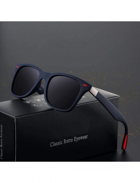 Sport Sunglasses Classic Vintage Square Polarized UV400 Drive Outoodr Sports 4 - 3 - CO18YQTQ9KS $12.39