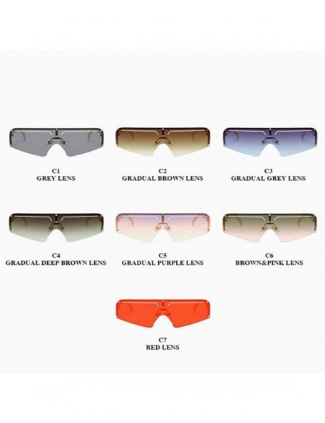 Rimless Design Fashion Rimless Sunglasses Women Men Metal Square Luxury Sun Glasses UV400 Sunglass Shades glasses - CB198EZ5D...
