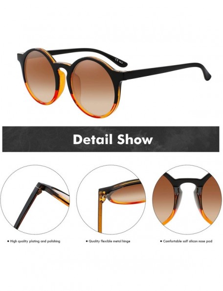 Oversized Oversized Round Sunglasses Women Sunglases Woman Sun Glasses Fashion Summer Gafas Feminino Oculos De Sol - C51985D4...