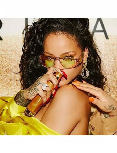 Rectangular Rihanna Sunglasses Oversized sunglasses sunglaases - 11 - CF199A334XY $17.80
