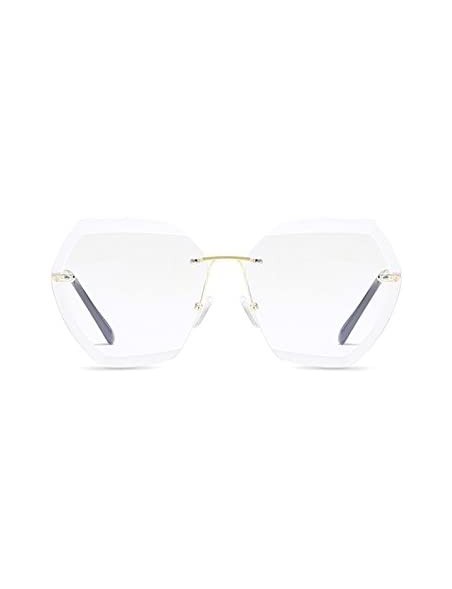 Goggle Sunglasses Travel Glasses Women Glasses Protection UV Protective Goggles Eyewear Colored Fashion Glasses White - CW18R...