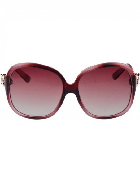 Sport 2015 New Style Ms Polarizer Authentic Gradient Polarized Sunglasses - Pink - CN11ZJYBT31 $19.37