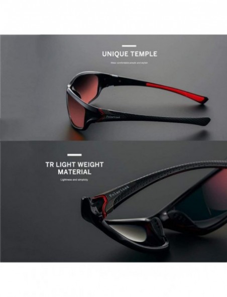 Aviator Sport Polarized Sunglasses-Classic Aviator Sunglasses-Ultra Lightweight Sturdy - C - CG1905XRIL0 $31.89