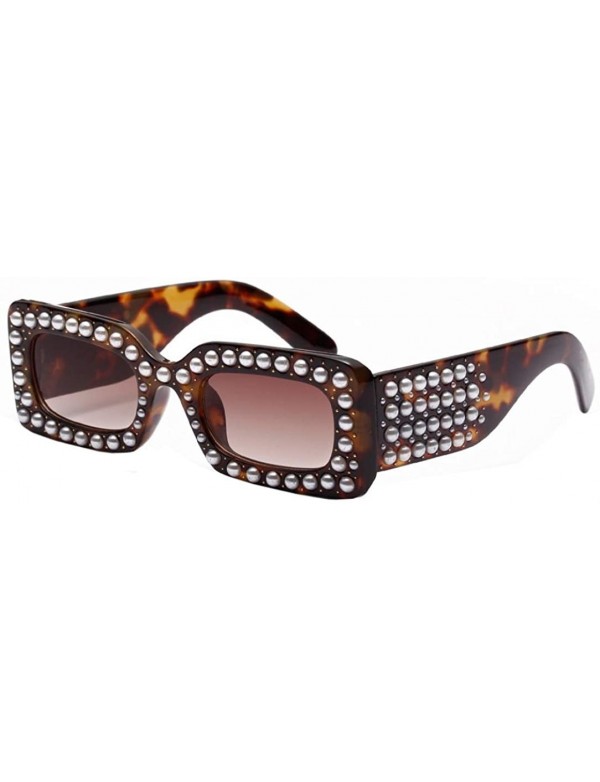 Sport Women Oversized Square Crystal Diamond Square Sunglasses - B - C518D5NK8ZR $14.47