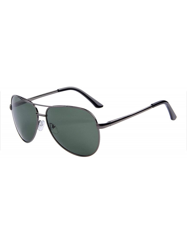 Goggle Men Polarized Sunglasses Night Vision Driving UV400 - C06 Gray G15 - CM199C885QW $33.48