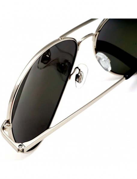 Aviator Unisex Mirror Lens Classic Military Pilot Sunglasses - Cecilia & Aragon Mambo Fliers - Gold - CK11XVRTM8R $13.77