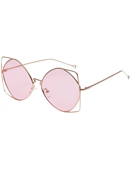 Goggle Sunglasses Goggles Polarized Eyeglasses Glasses Eyewear - Pink - CM18QRT9M75 $7.51