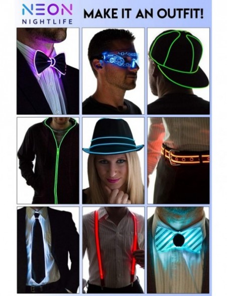 Oversized LED Light Up Glasses- Cyberpunk Goggles- Rezz Visor Robocop Futuristic Electronic Lights - Orange - C318UTRH7EA $20.18