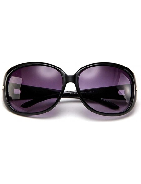 Square Unisex Fashion Square Shape UV400 Framed Sunglasses Sunglasses - Black - CW196D0NG6T $16.97