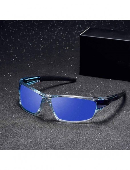 Sport Sunglasses Men's Polarized Driving Sport Sun Glasses For Men Women Square C 01 - C 02 - C718Y6STIQ8 $11.60