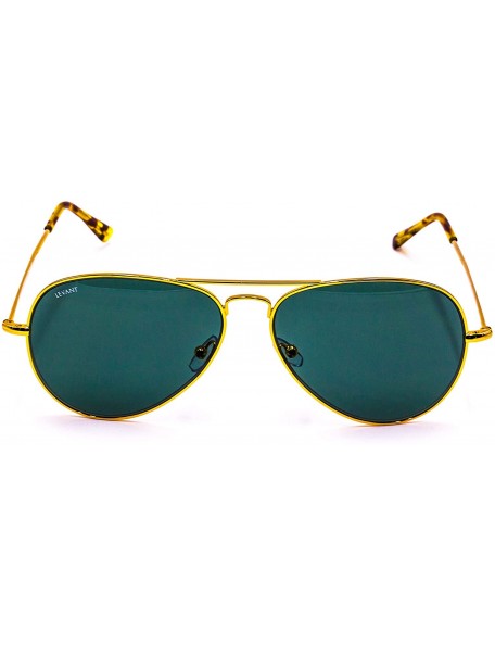 Oversized Levant Alfa Italian Designer Aviator Sunglasses - Sun Protection - Fashion Eyeglasses for Men and Women 58mm - CL19...