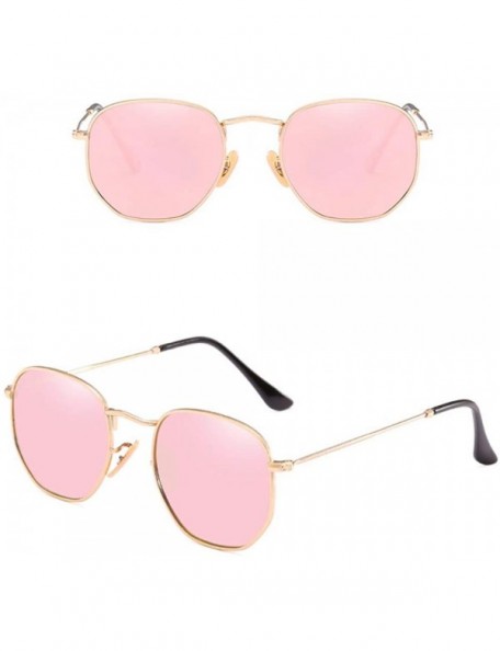 Aviator Retro-European and American Square Sunglasses for Men and Polarized Sunglasses for Women - E - CB18QCKZGXZ $31.89