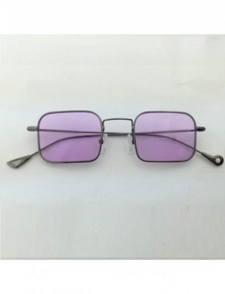 Oversized Sunglasses Women Small Frame Polygon Sunglasses men Brand Designer Blue Pink Clear Lens Sun Glasses - 6 - C718W5EME...