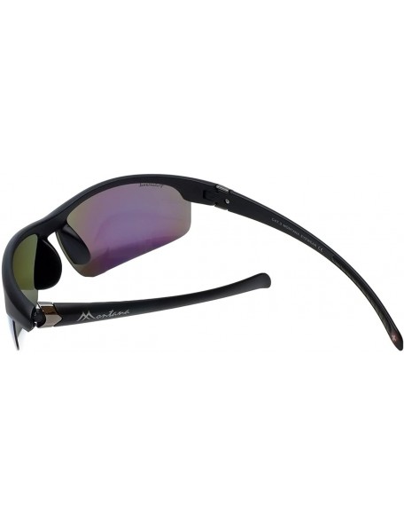 Sport Men's Polarized Sunglasses 73 - Matt Black - C811VSVAH3B $20.66