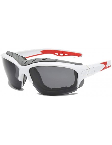 Sport Polarized Sunglasses Protection Comfortable Designer - Grey 2 - CA18KQZ0DEQ $29.44