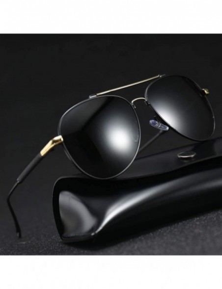 Round Aviator Polarized Sunglasses Protection Decoration - CO18R7O5Z0U $13.68