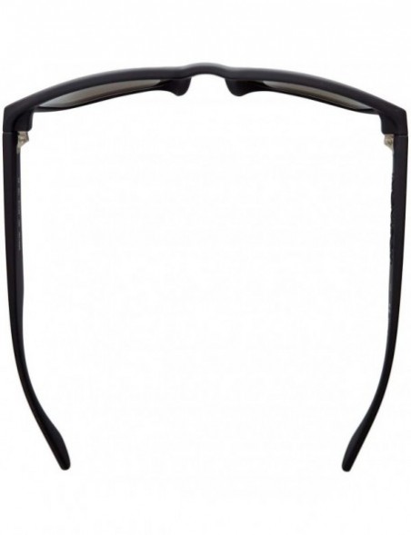Square Alliance Monarch Sunglasses - Matte Black - C2180ZZXQH9 $30.21