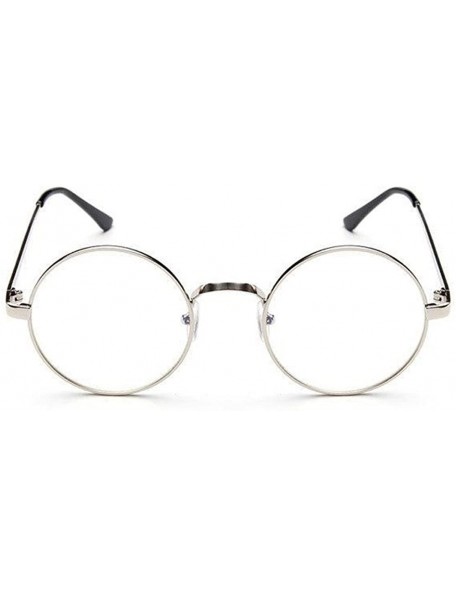 Goggle Glasses for Women Men Irregular Wire Glasses Retro Glasses Eyewear Metal Glasses Goggles Round Glasses Circle - C118QX...