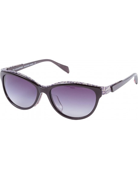 Oval Shaunee - Fashionable handmade polarized sunglasses for Asian faces. With gradient polarized lenses - C411PJJG7OH $61.54