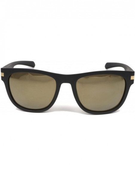 Square Men's Pld2065/S Square Sunglasses - Black Gold - C0180LHDMQT $52.64