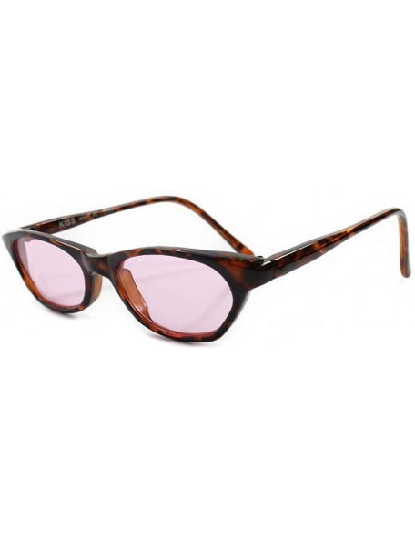 Cat Eye 70s 80s Vintage Womens Cat Eye Sunglasses - Tortoise / Pink - CA18ECELGCM $13.76